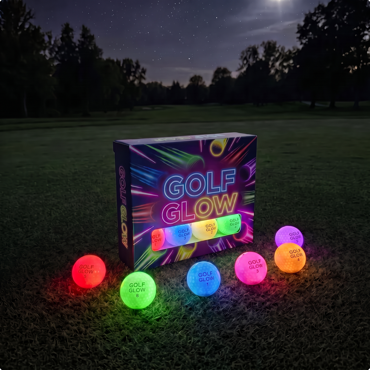 Golf Glow™ LED Golf Balls