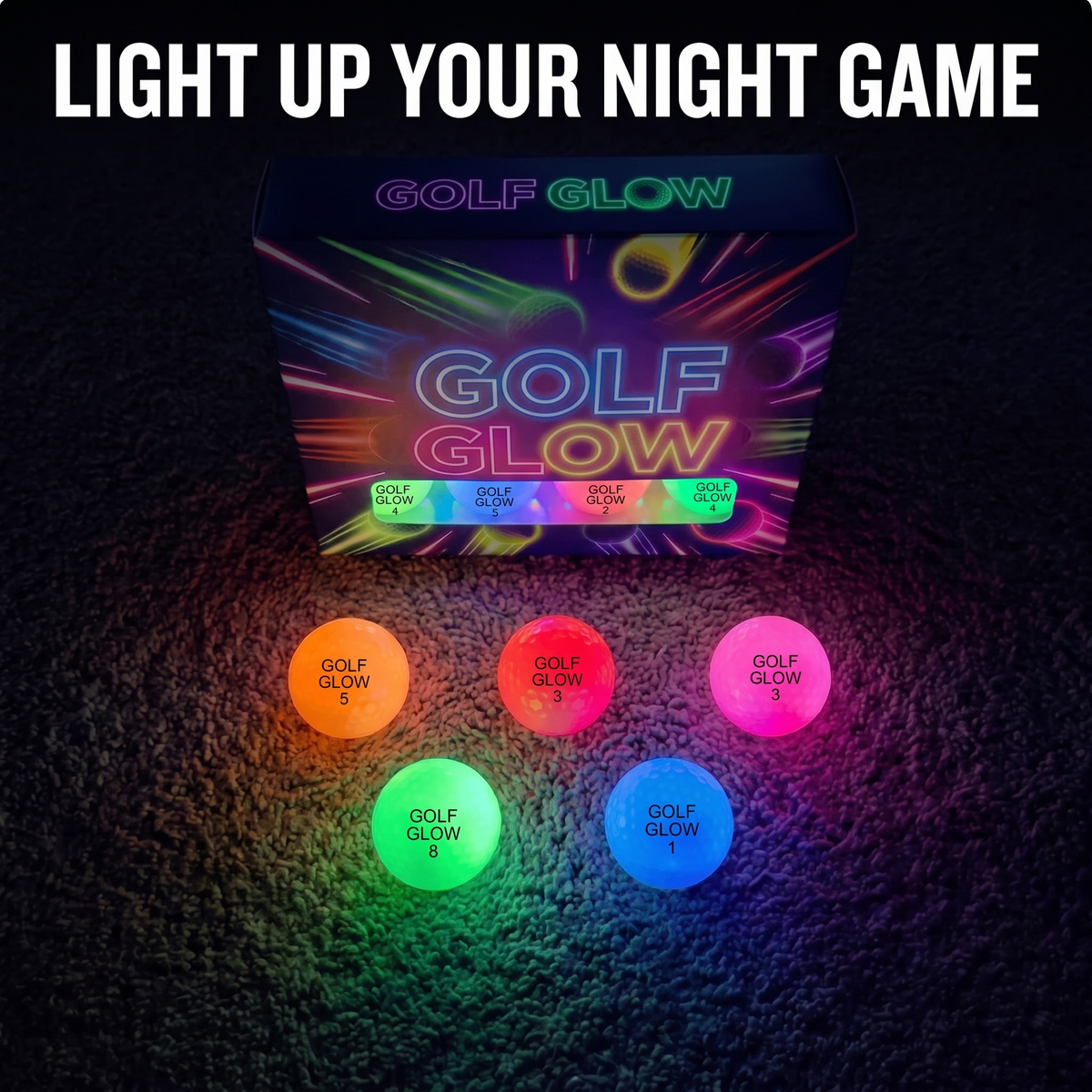 Golf Glow™ LED Golf Balls